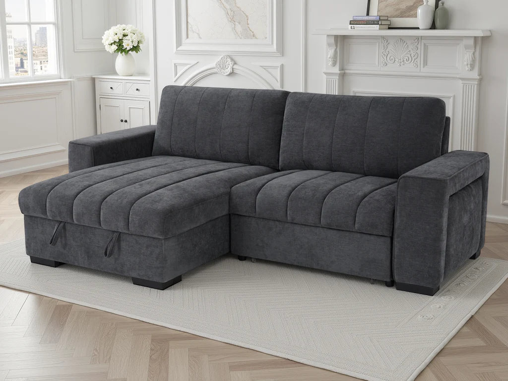 Franklin Sofabed Beige Universal Corner
