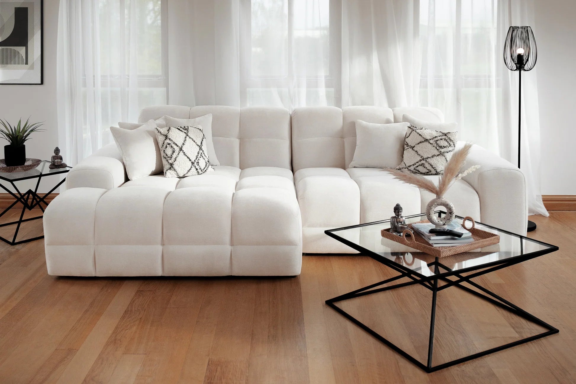 Jacob Sofa Beige Right/Left Facing Corner