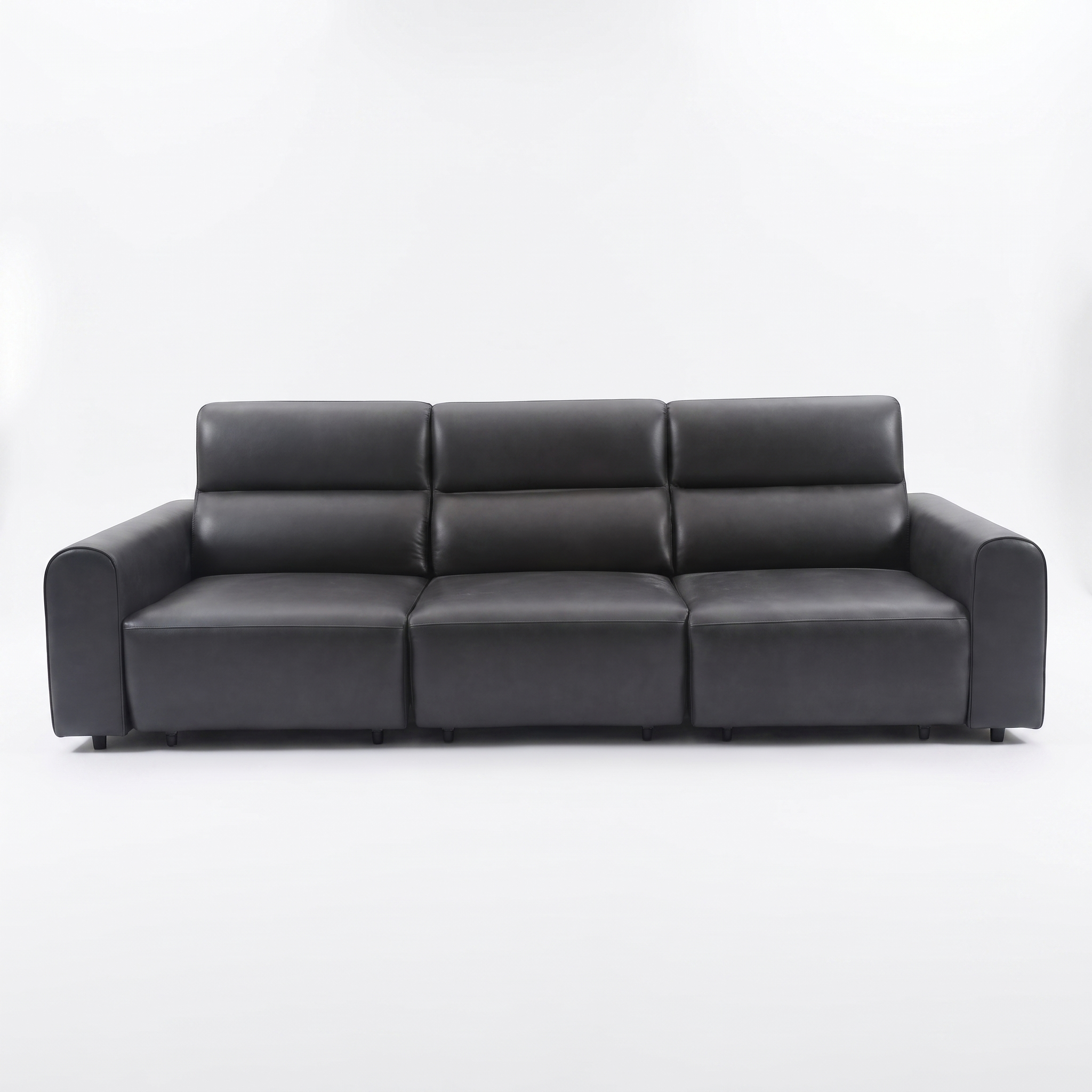 Conway Electric Sofa Brown 3 Seater