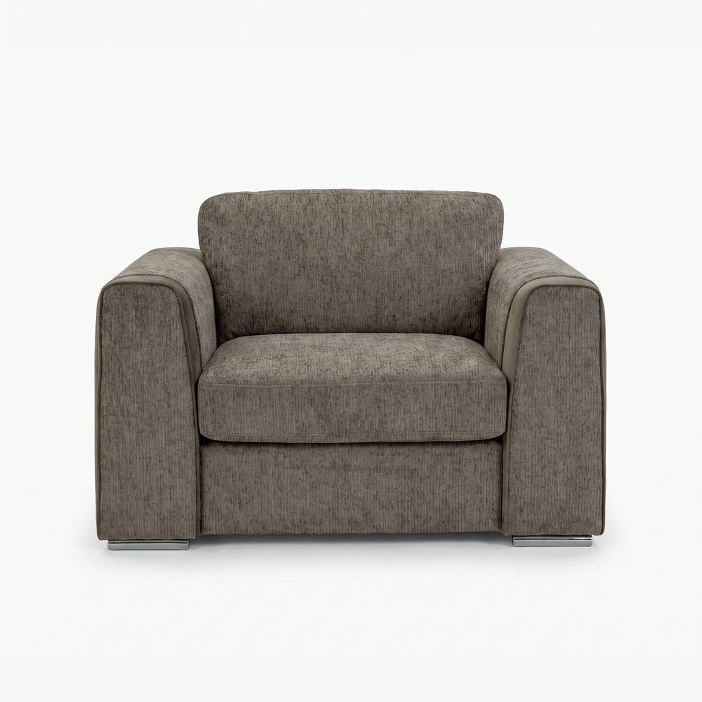 Naples Sofa Mocha Armchair