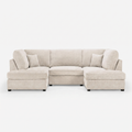 Carnaby Sofa Boucle Beige U Shape Corner