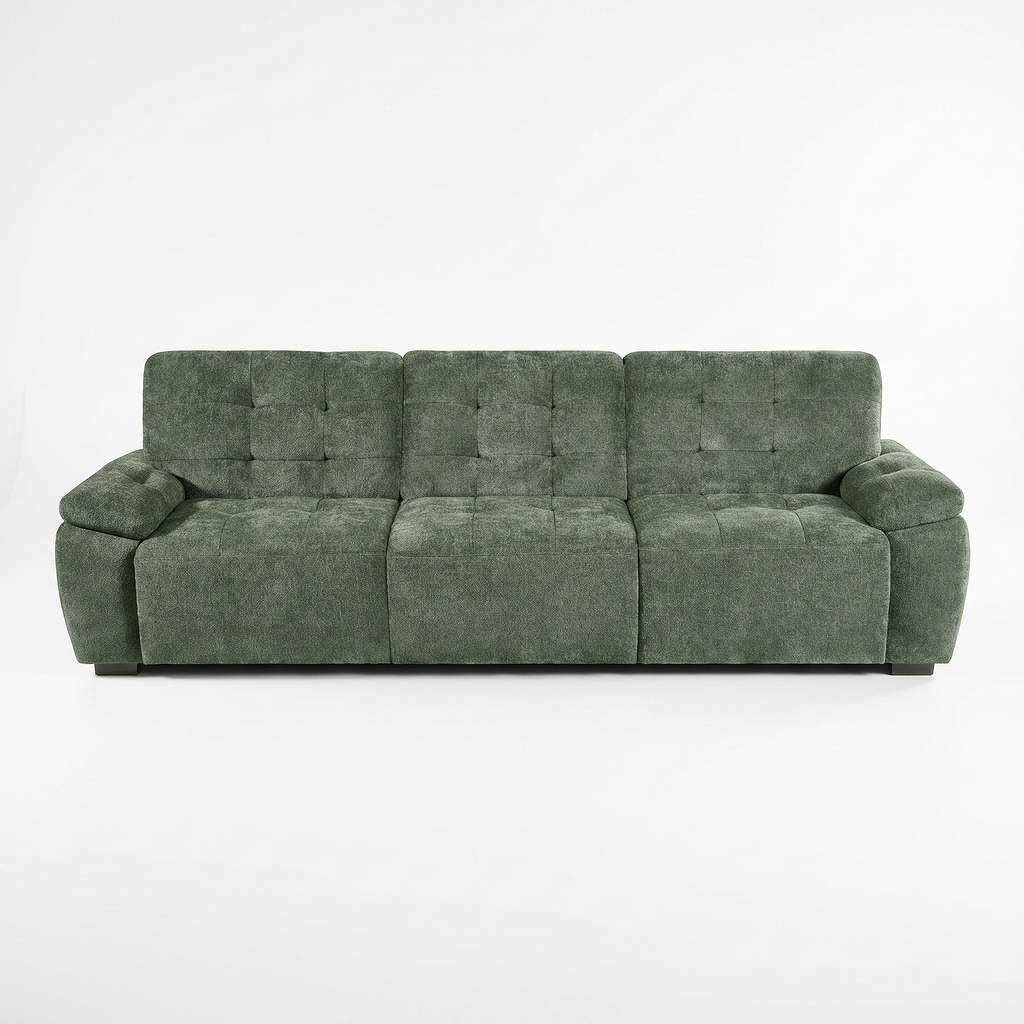 Dallas Electric Sofabed 3 Seater - Green