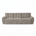 Dallas Electric Sofabed 3 Seater - Mushroom