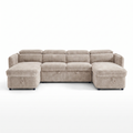 Capri Sofabed U Shape Corner - Beige
