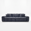 Jacob 4 Seater Sofa - Black