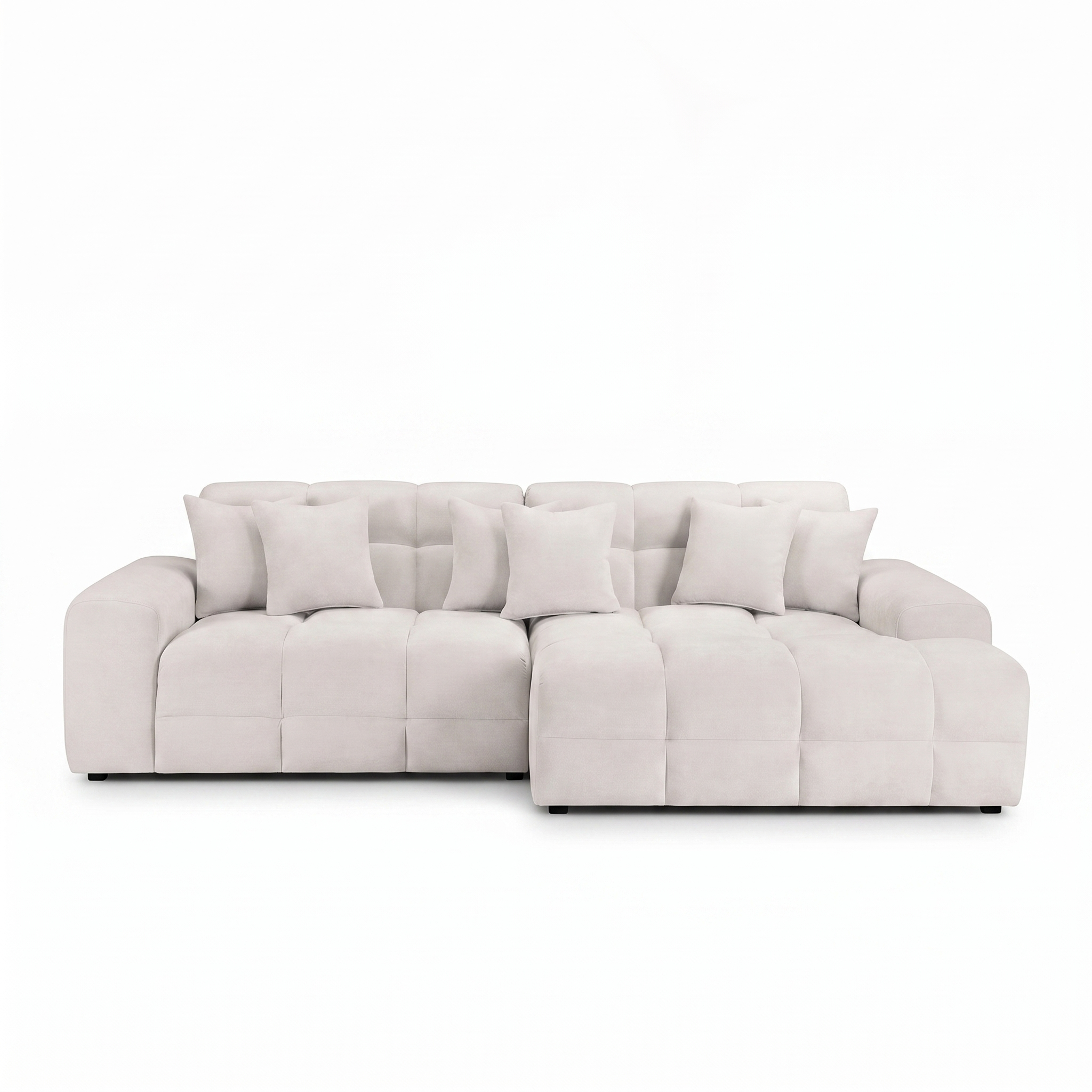 Jacob Corner Sofa - Beige Right