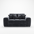 Jacob 2 Seater Sofa - Black