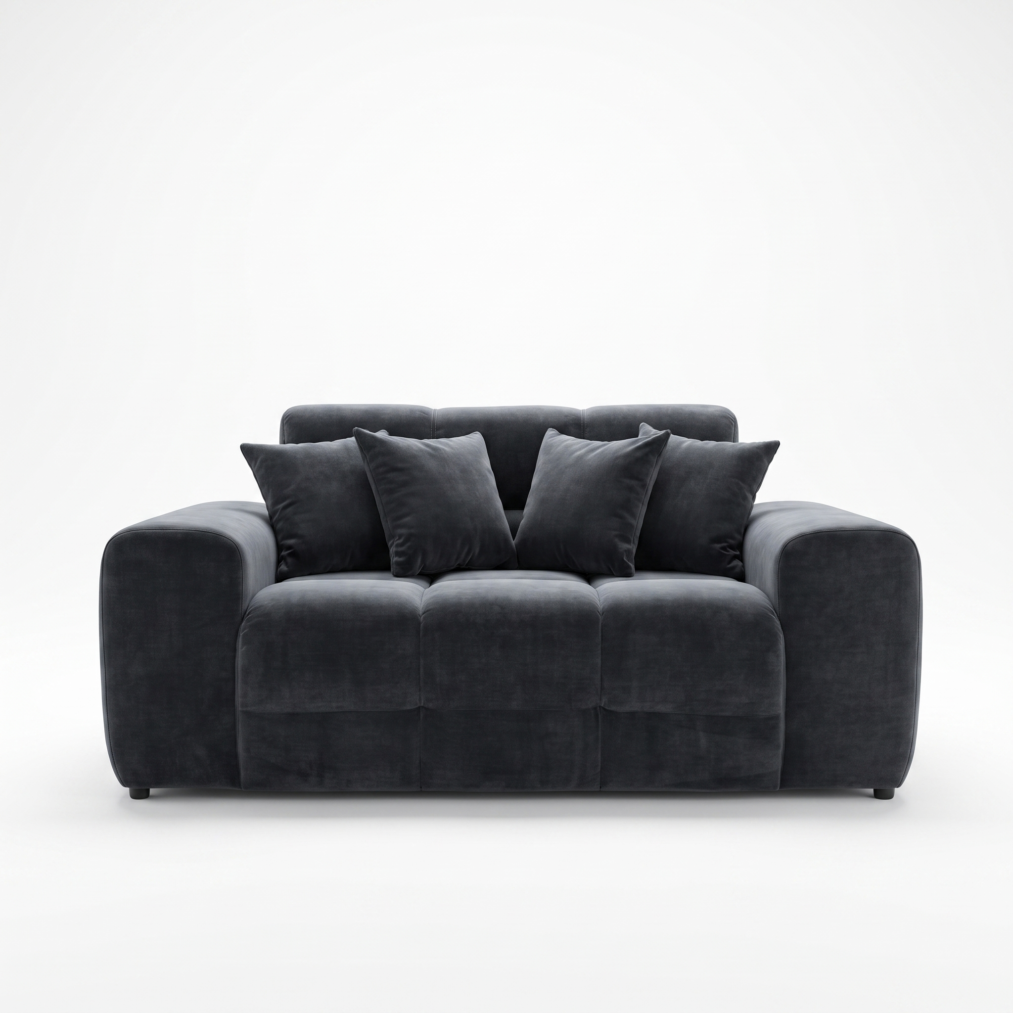 Jacob 2 Seater Sofa - Black