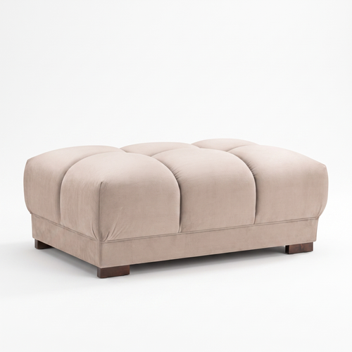 Azzuro Sofa Footstool - Mocha