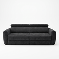 Dakota Electric Sofabed 3 Seater - Black