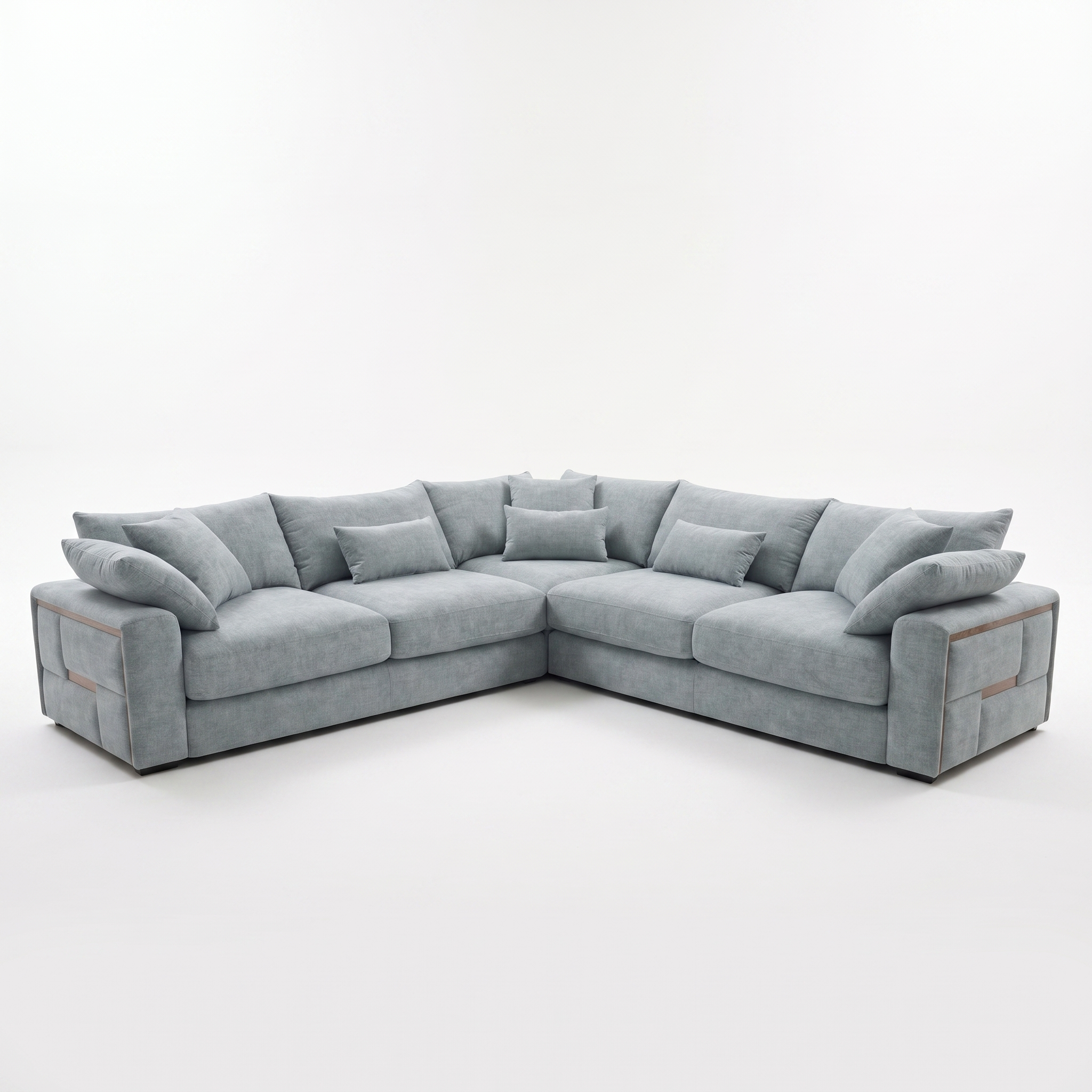 Jupiter Sofa Large Corner - Grey
