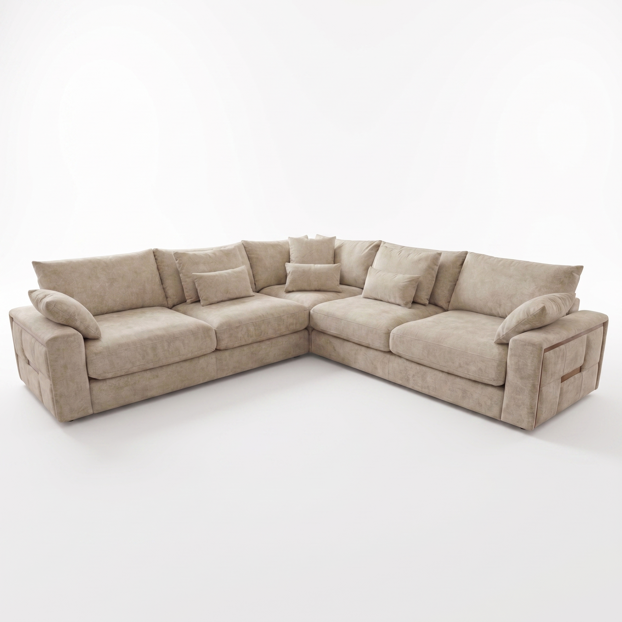 Jupiter Sofa Large Corner - Beige
