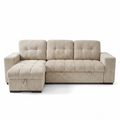 Palermo Universal Corner Sofabed in Beige