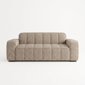 Paris 3 Seater Sofa in Beige fabric