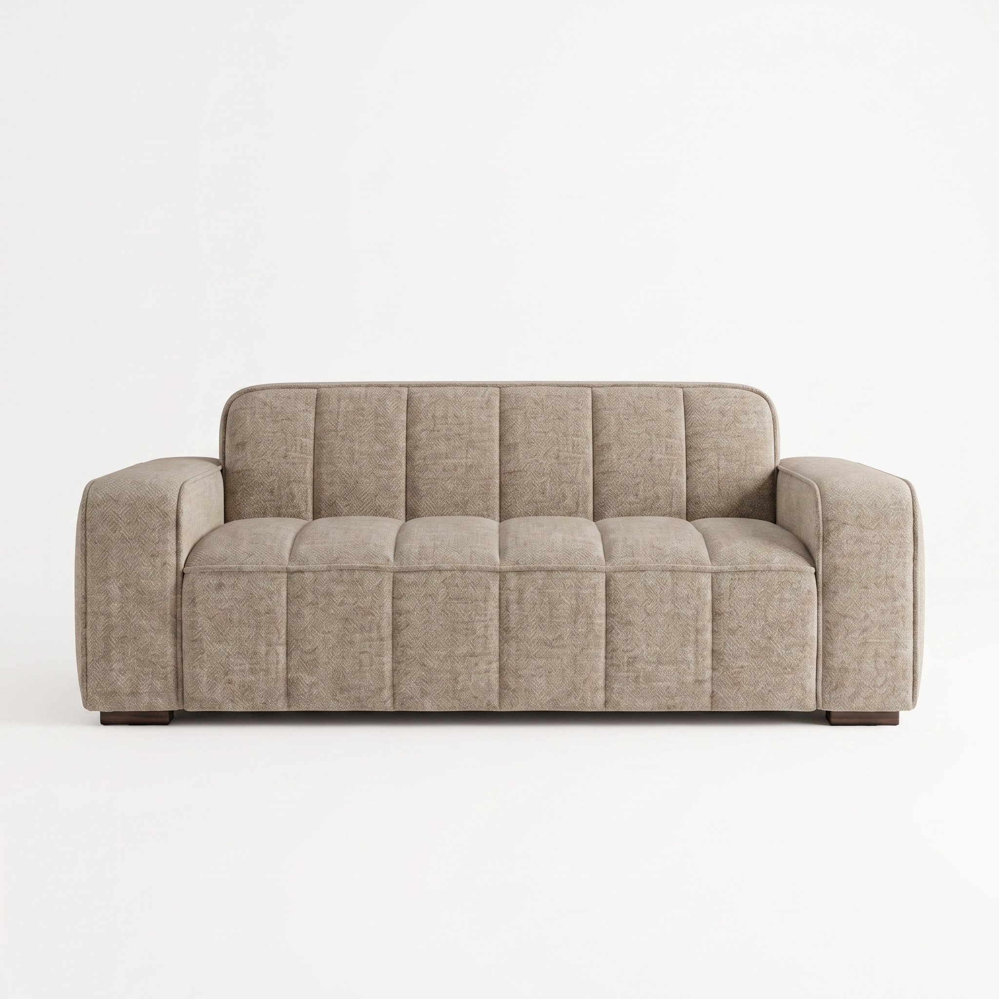 Paris 3 Seater Sofa in Beige fabric