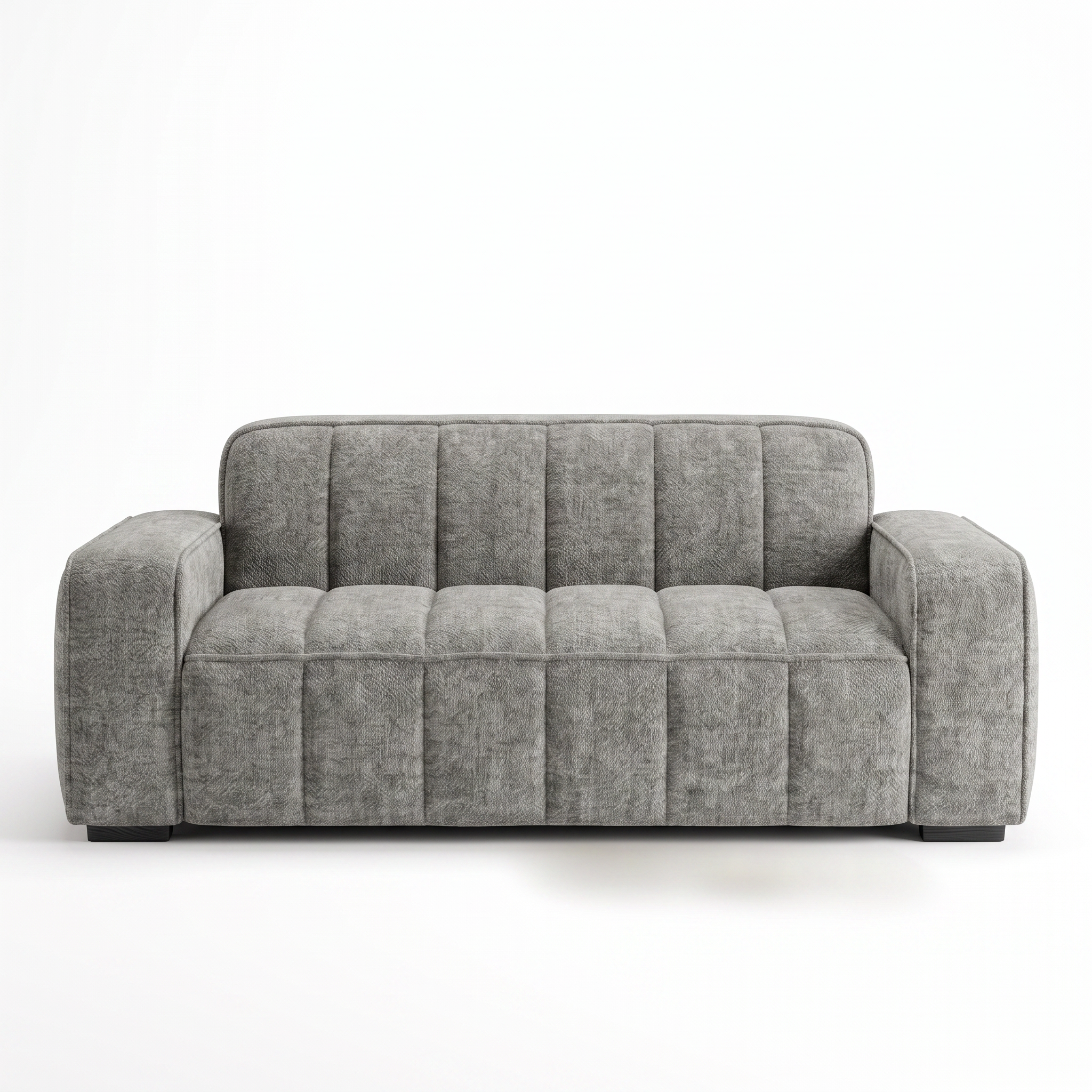 Paris 3 Seater Sofa in Grey fabric