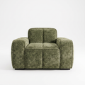 Paris Armchair in Olive fabric