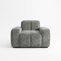 Paris Armchair in Grey fabric