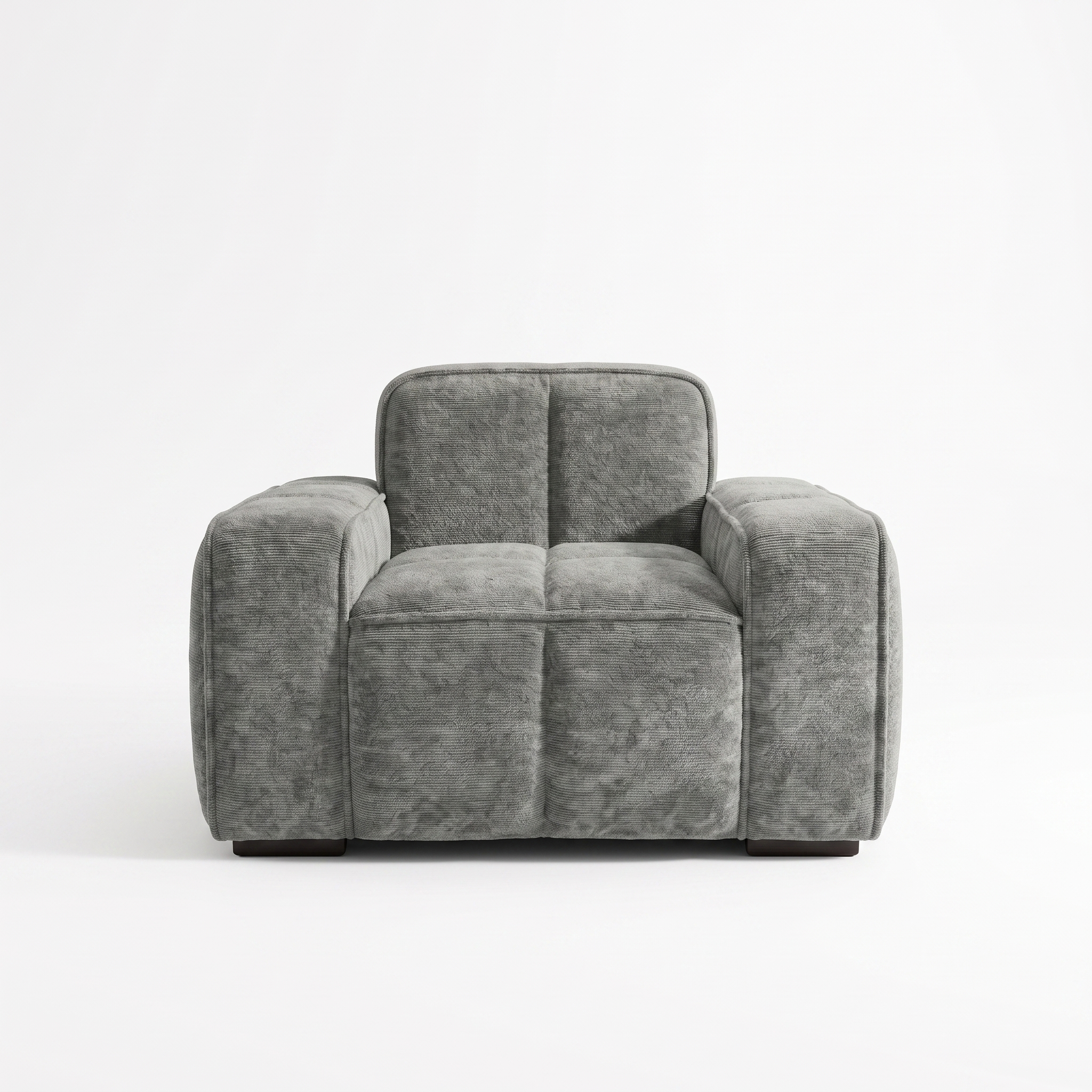 Paris Armchair in Grey fabric