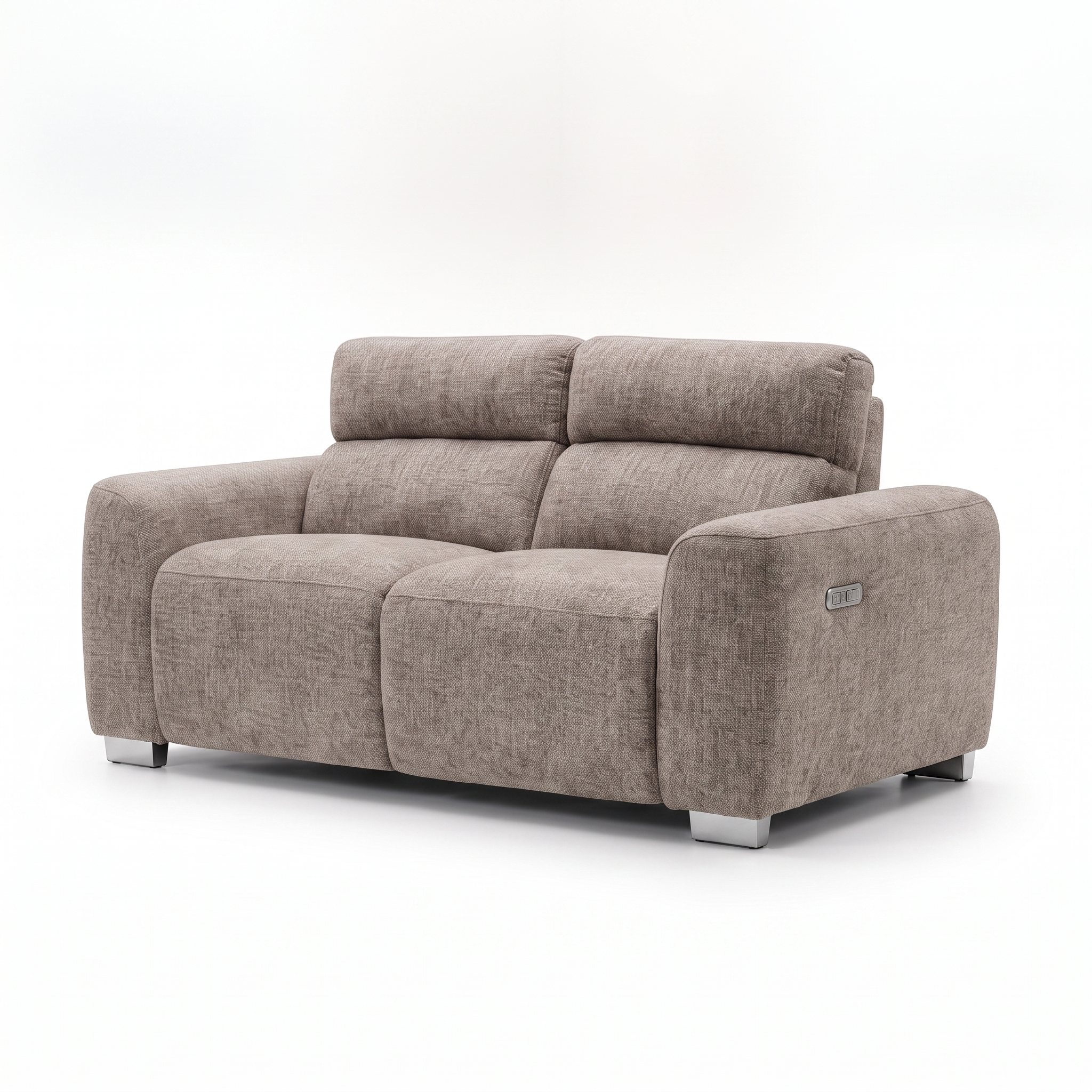 Toronto Electric Recliner 2 Seater Sofa in Beige