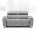 Toronto Electric Recliner 2 Seater Sofa in Grey