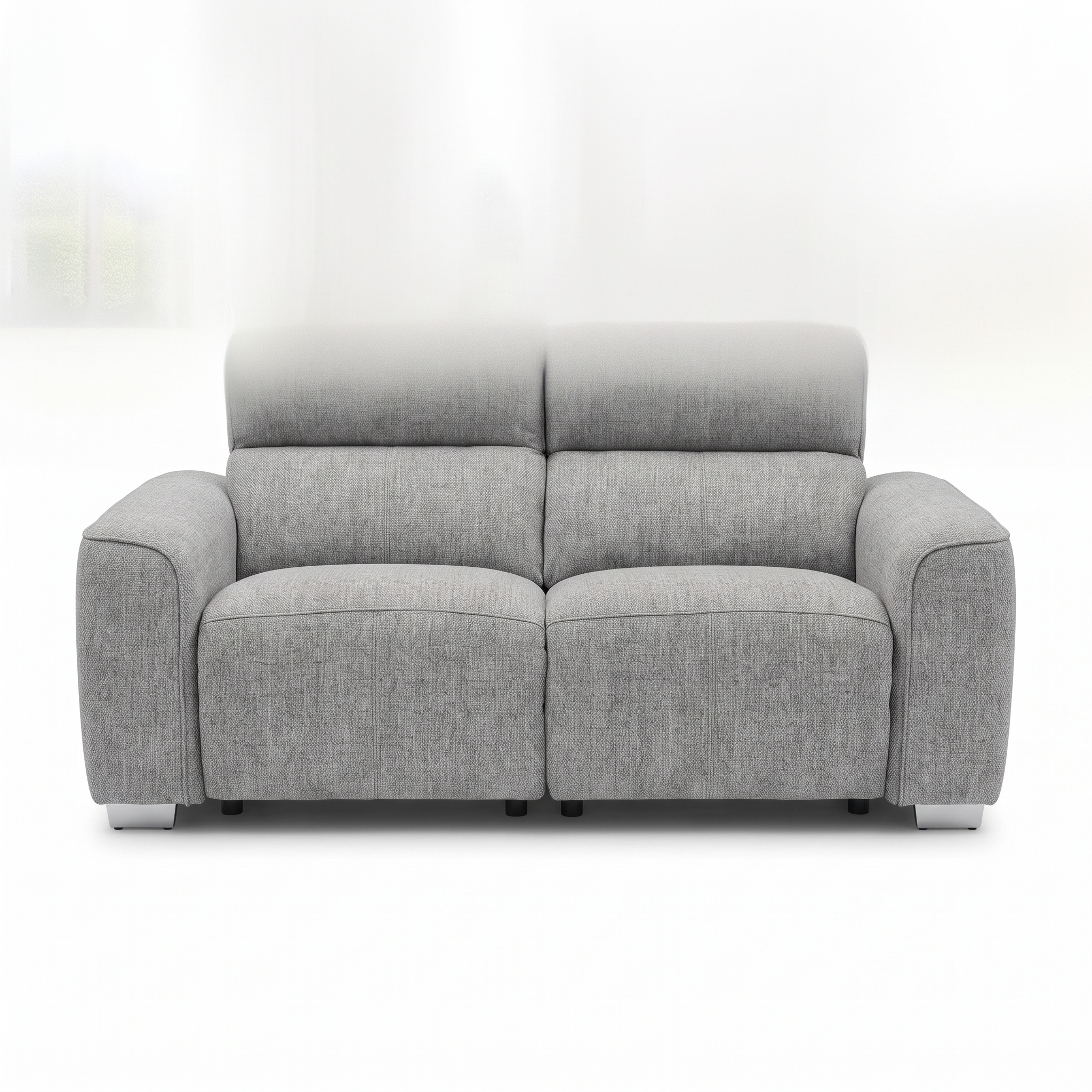 Toronto Electric Recliner 2 Seater Sofa in Grey