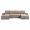 Shanghai Luxury U Shape Corner Sofabed in Beige