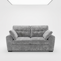 Maxwell 3 Seater Sofa in Grey velvet