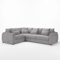 Mirabel Corner Sofa - Grey Left Hand Facing