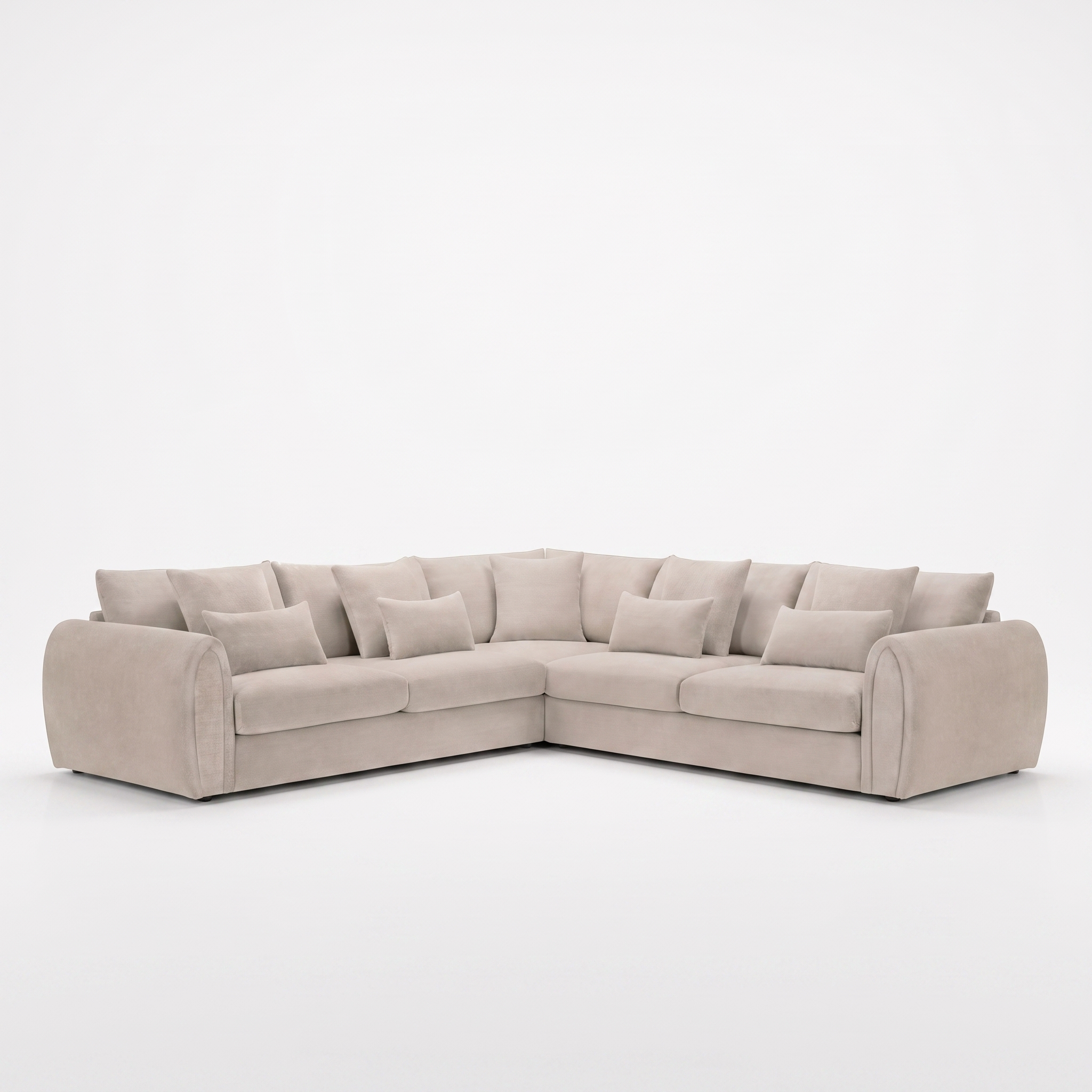 Mirabel Large Corner Sofa - Mocha