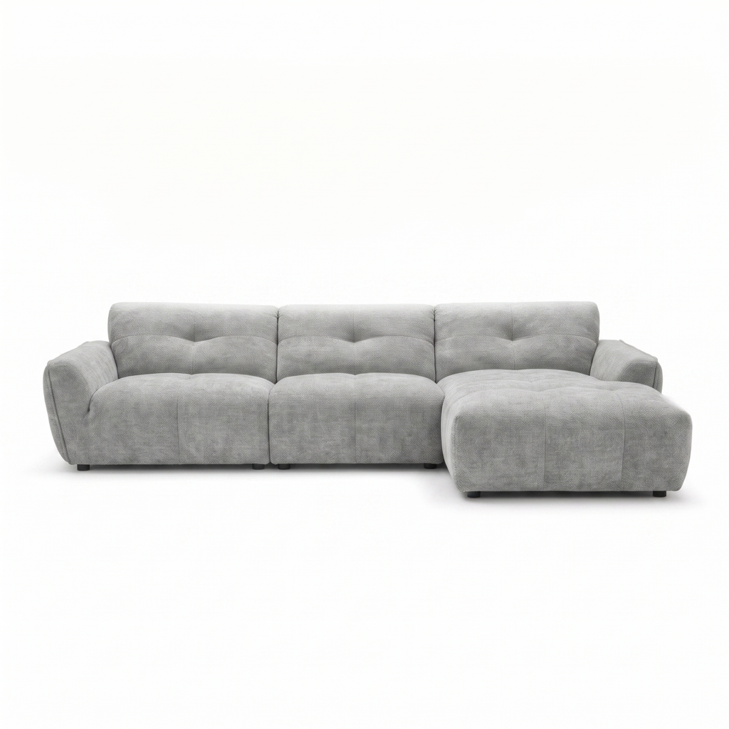 Montana Corner Sofa - Grey Left Hand Facing