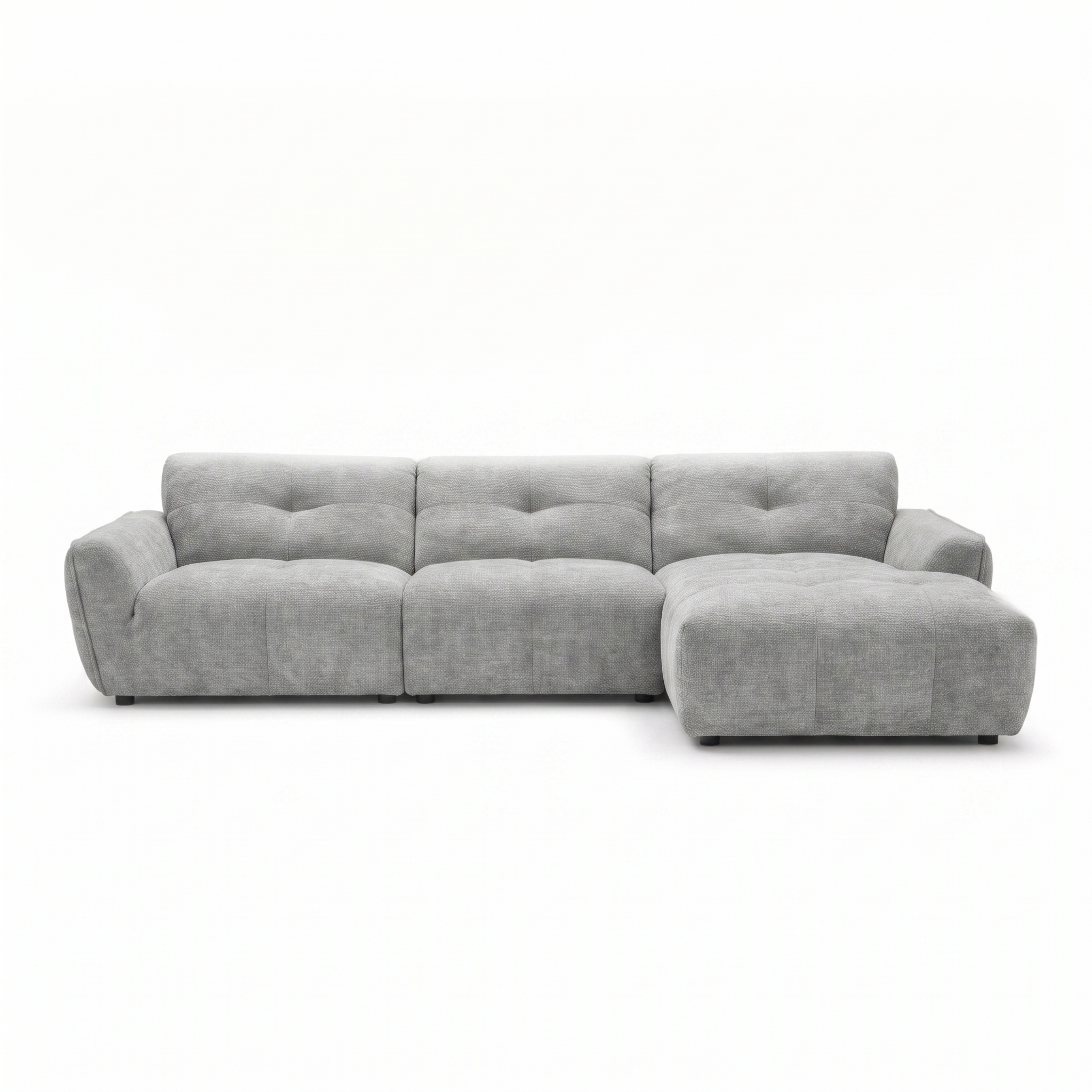 Montana Corner Sofa - Grey Left Hand Facing