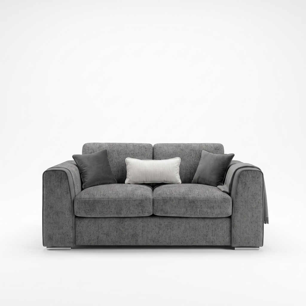 Naples 2 Seater Sofa - Grey