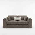 Naples 3 Seater Sofa - Mocha