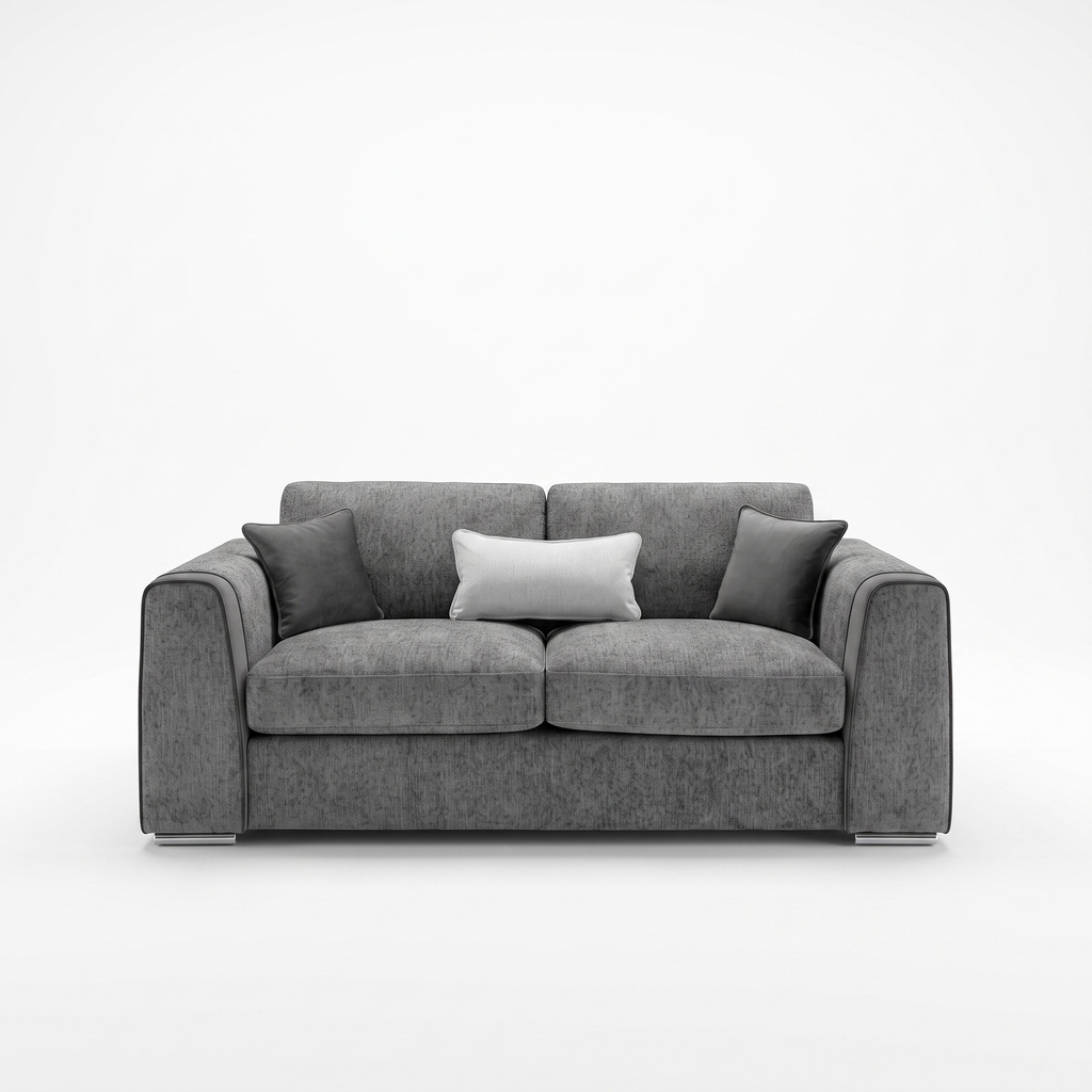 Naples 3 Seater Sofa - Grey