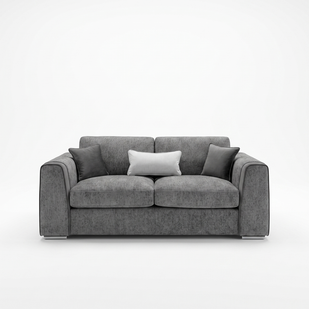 Naples 3 Seater Sofa - Grey