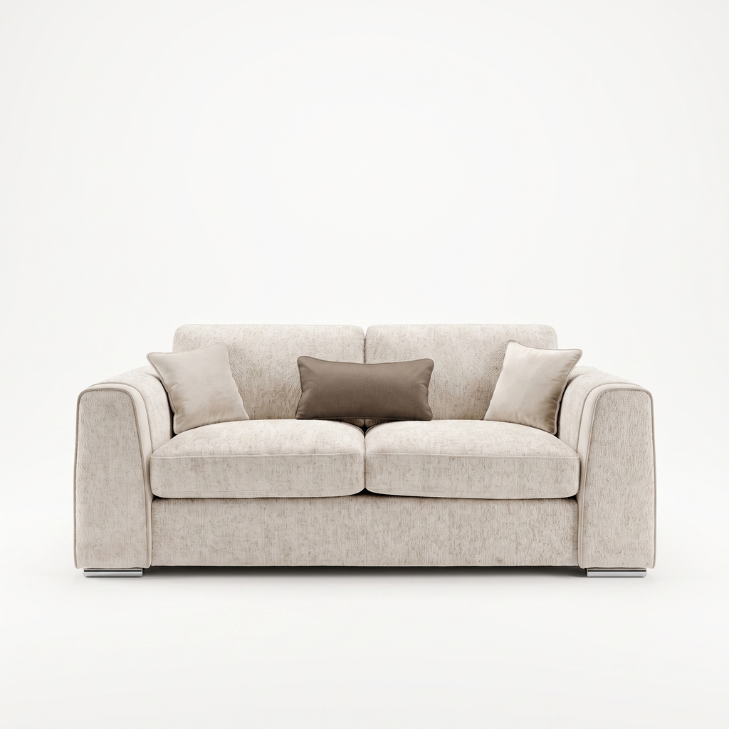 Naples 3 Seater Sofa - Beige