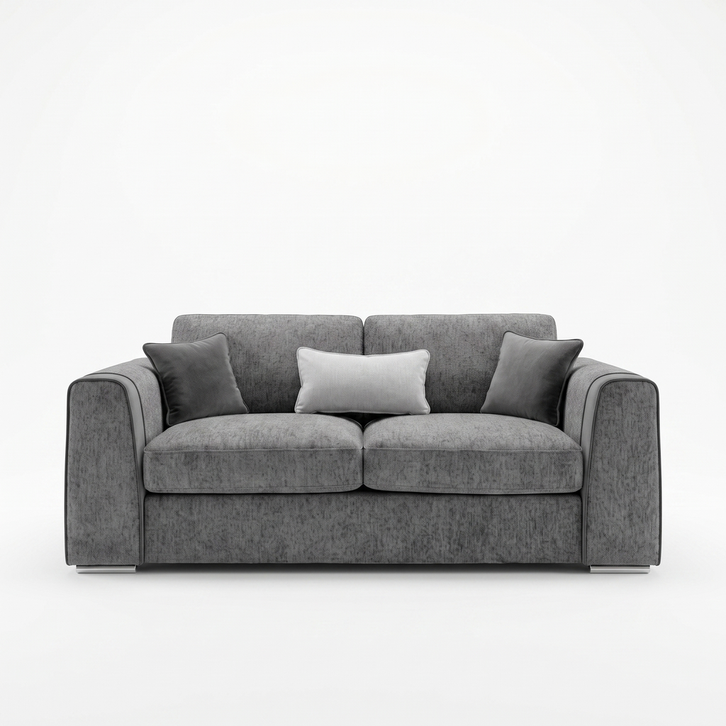 Naples 3+2 Sofa Set - Grey