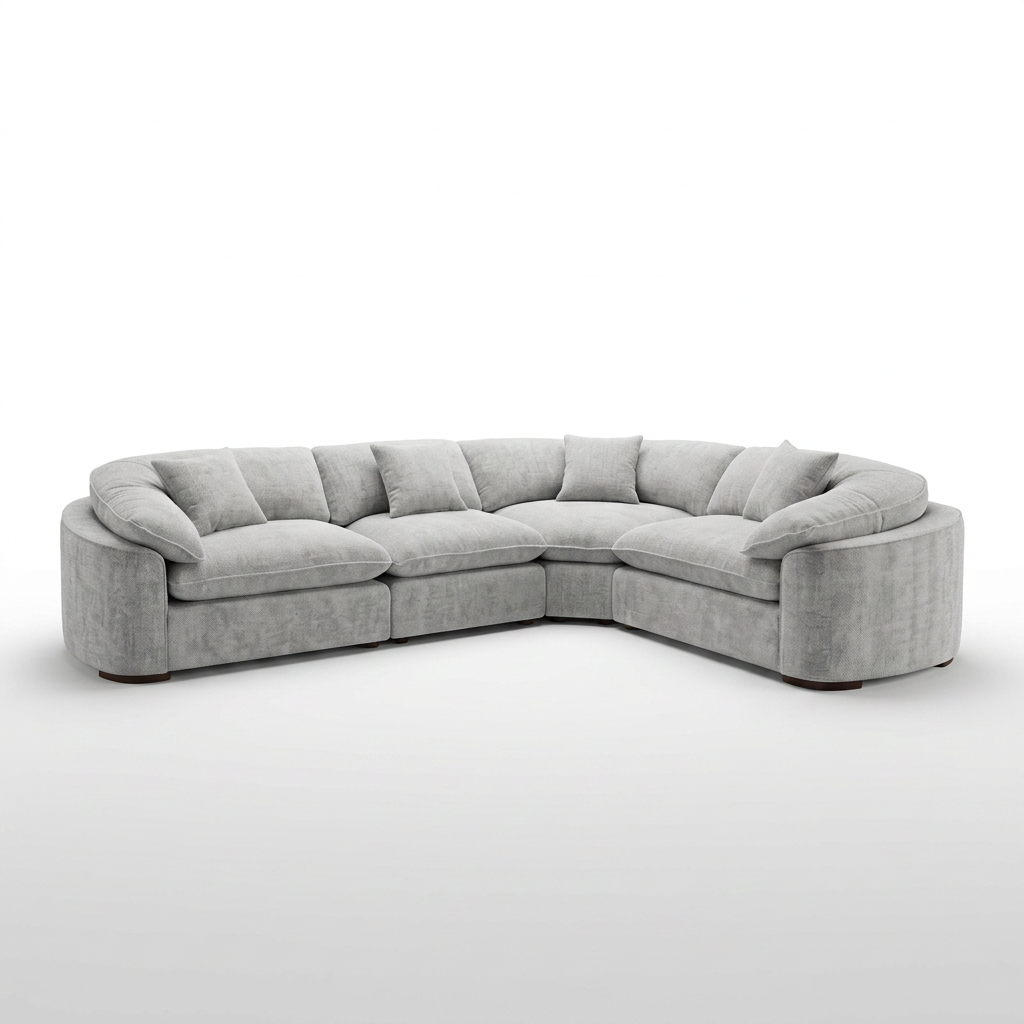 Helena Sofa Grey Large Corner