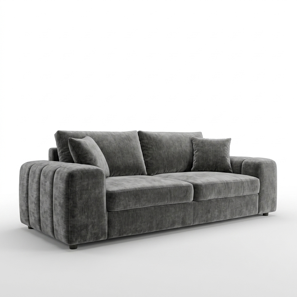 Laguna Sofa Grey 3 Seater
