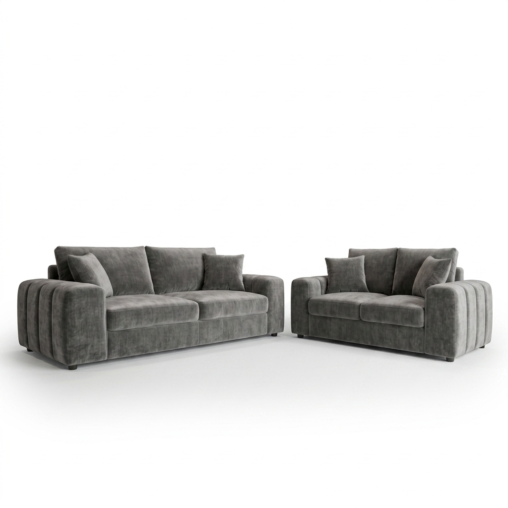 Laguna Sofa Grey 3+2 Set